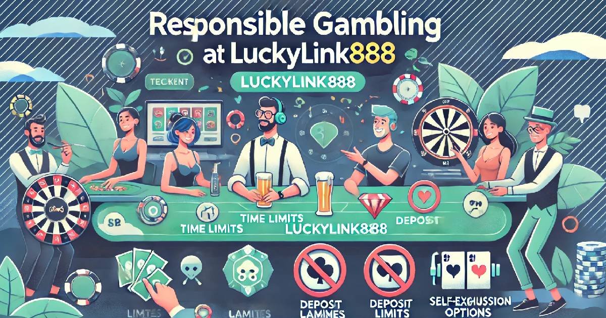 Responsible Gambling at LuckyLink888 Legit - Secure Gaming