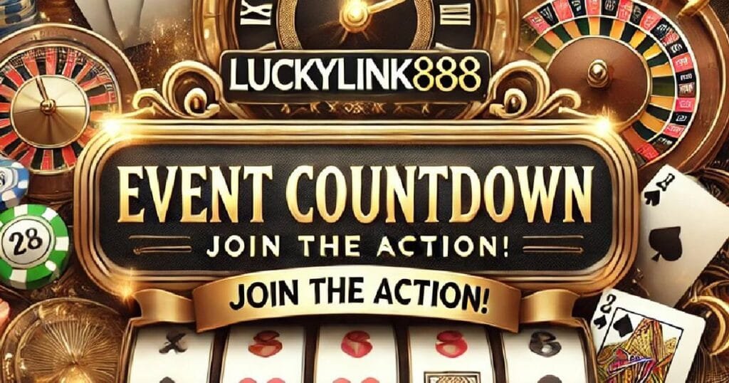 LuckyLink888 Event Countdown